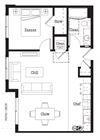 1 Bed 1 Bath